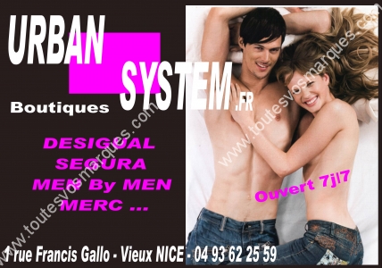 www.toutesvosmarques.com prsente : URBAN SYSTEM, DESIGUAL